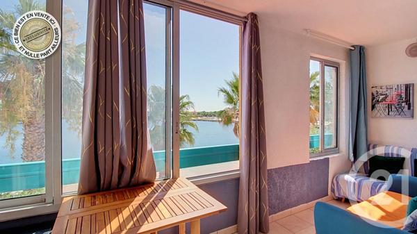 Appartement T2 à vendre  2 pièces - 25,14 m 2   LE BARCARES  - 66