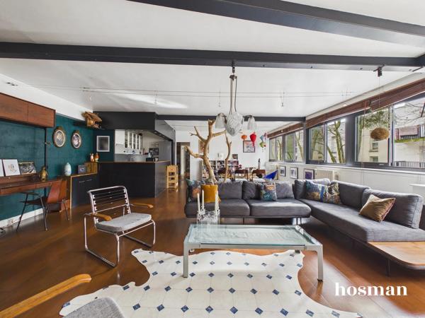 Loft de 109 m² avec cave et parking - Rue Jules Auffret, Pantin