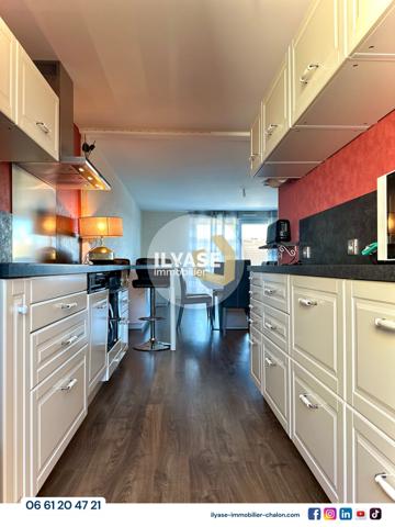 Chalon-sur-Saône (71100) Appartement T3 meublé | 69 m² | Balcon