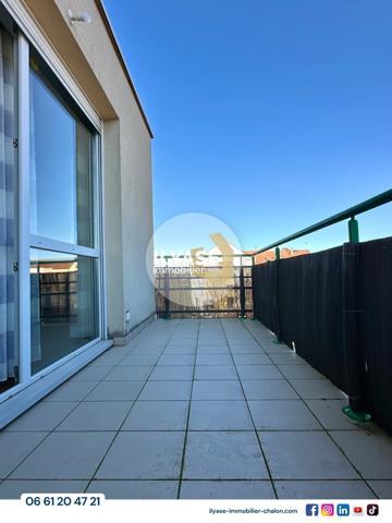 Chalon-sur-Saône (71100) Appartement T3 meublé | 69 m² | Balcon