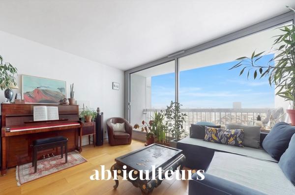 Appartement lumineux avec vue dégagée en vente à Paris 19ème 75019