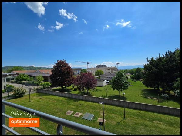 T3 Gex traversant avec terrasse et vue Mont Blanc – 2 places de parking