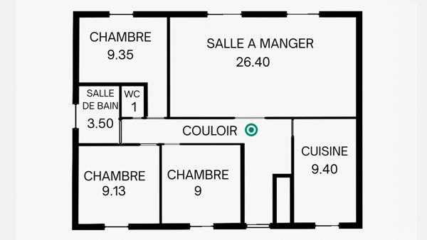 Maison 4 pièces - 79 m²