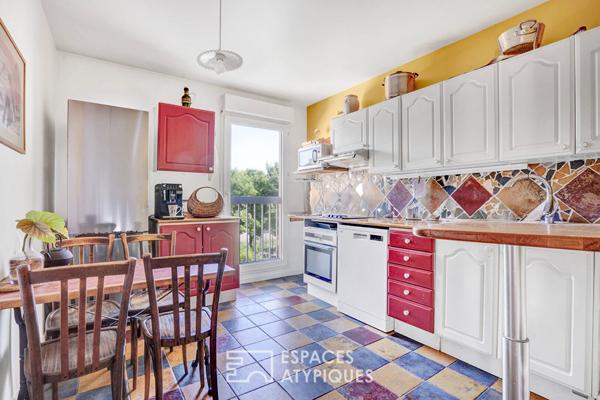 Duplex avec mezzanine