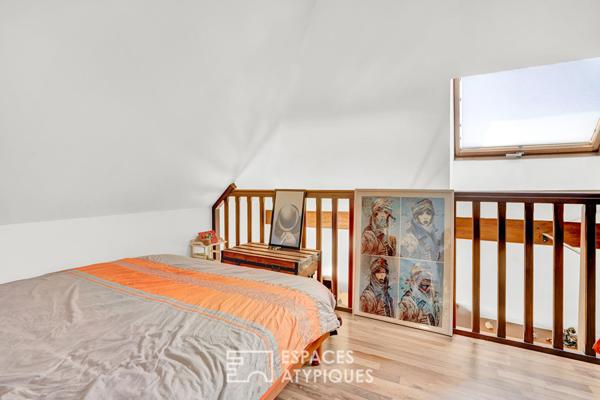 Duplex avec mezzanine