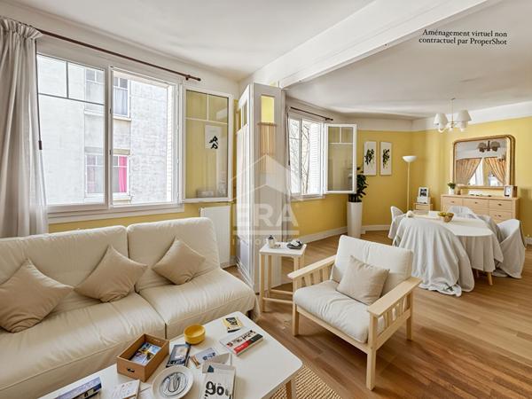 Passy centre - 73 m² avec parquet bois massif