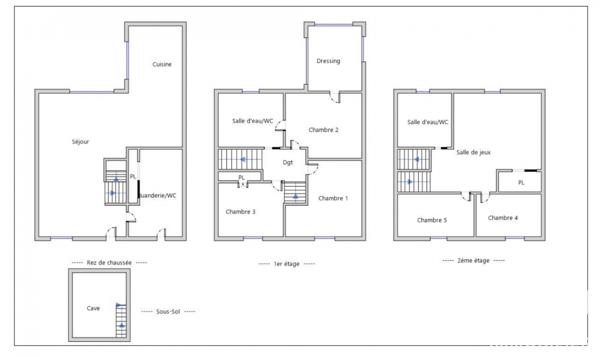 Maison à vendre 8 pièces 174 m² Bourg-de-Péage