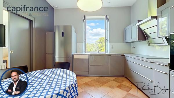 Appartement à vendre 5 pièces SAINTE FOY LES LYON (69) SAINTE-FOY-LÈS-LYON – APPARTEMENT DE CARACTÈRE 130 M² – 3 CHAMBRES – 1 GARAGE – PARKING – CAVE