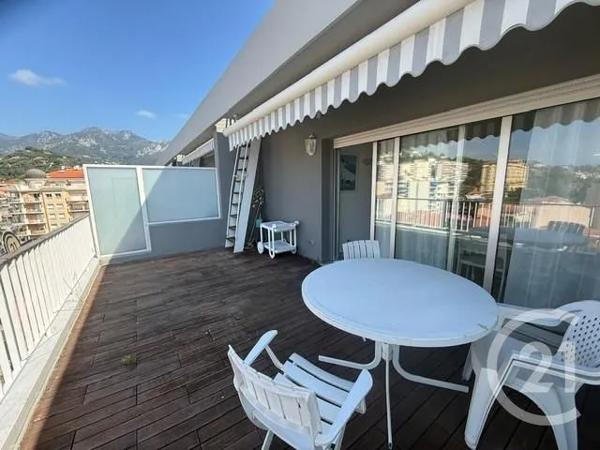 Appartement F3 à vendre  3 pièces - 70,81 m 2   MENTON  - 06