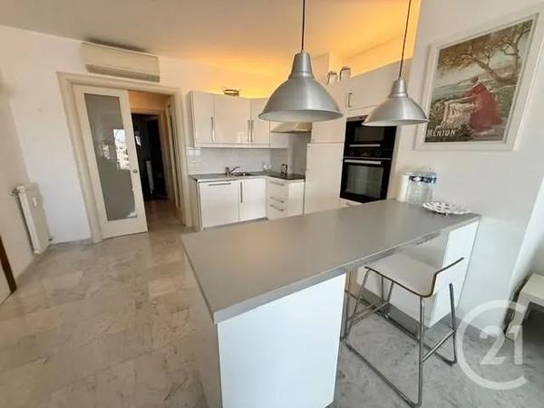 Appartement F3 à vendre  3 pièces - 70,81 m 2   MENTON  - 06