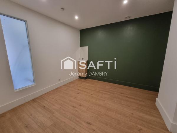 Cabinet de 5 pièces, salle d'attente, cuisine, PMR