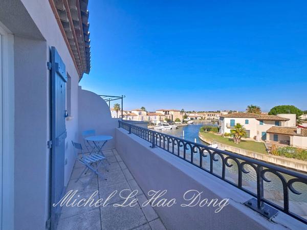 Superbe marina en triplex avec 03 chambres à AIGUES MORTES (30)