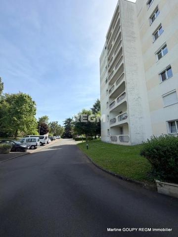 Orléans (45000) ORLEANS (45) – Quartier Madeleine – Résidence sécurisée - Appartement balcon 77 m² - 4 P. 2 chbres – cellier,