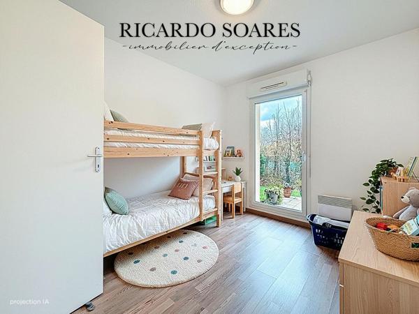 PONT-SAINTE-MAXENCE 60700 - APPARTEMENT T3 de 50m2 en rez-de-jardin / 1 CHAMBRE / 1 CHAMBRE D'ENFANT / TERRASSE AVEC JARDIN / PARKING PMR