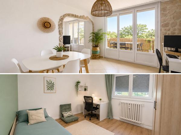 Appartement T3 + Cave et place de parking , Oullins pierre benite