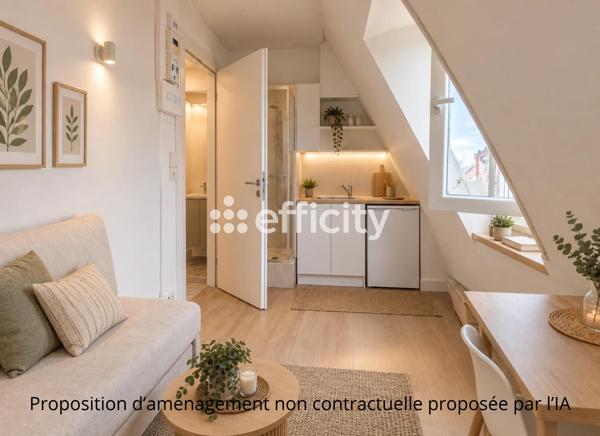 Appartement
         1 pièce
        - 6 m² Exclusivité 44 000 € *