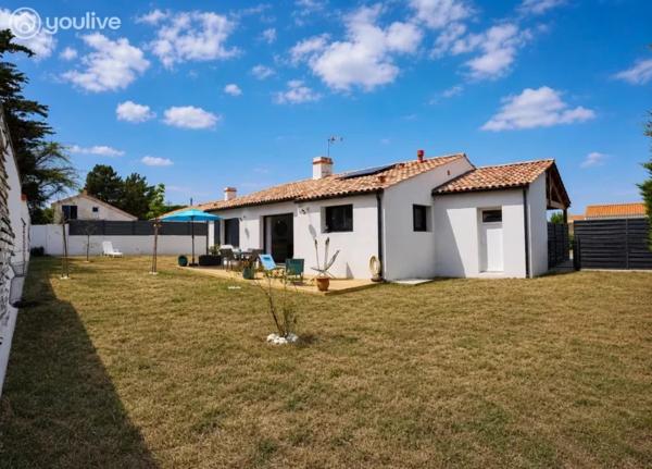 Barbâtre – Maison contemporaine de 2022 à 7 minutes à pied de la plage
