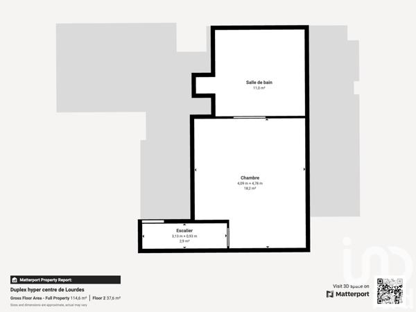 Appartement à vendre 4 pièces 77 m² Lourdes