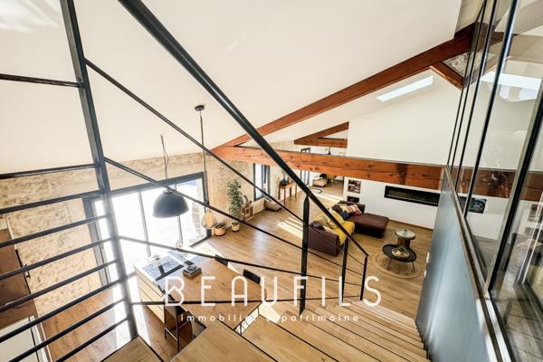 Loft atypique de 191m² avec terrasse 124 m²