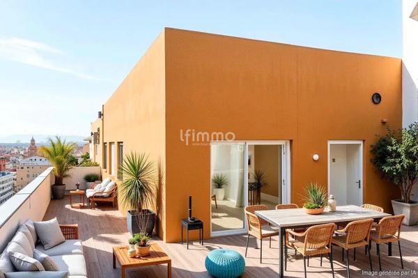 Beau T4 de 77.30 m² avec terrasse 9.10 m²