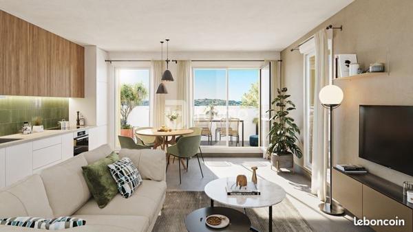 Beau T4 de 77.30 m² avec terrasse 9.10 m²