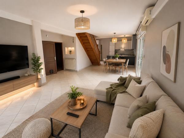 Maison T5 de 121 m² avec environnement exceptionnel et grand sous sol. - Leguevin (31490)