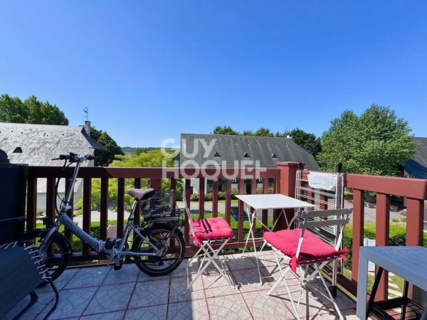 A TOURGEVILLE, AUX PORTES DE DEAUVILLE, BEAU STUDIO AVEC TERRASSE ET PK !