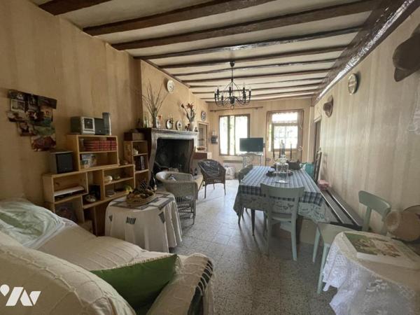 Maison de bourg de 65m² avec 2nd batiment indépendant : garage et grenier sur MONCE EN SAOSNOIS