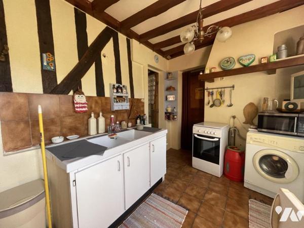 Maison de bourg de 65m² avec 2nd batiment indépendant : garage et grenier sur MONCE EN SAOSNOIS