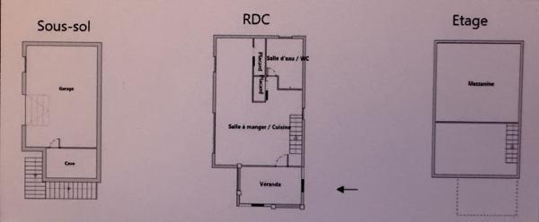 Villa T2 au calme sans vis à vis avec 3 500 m2 terrain !