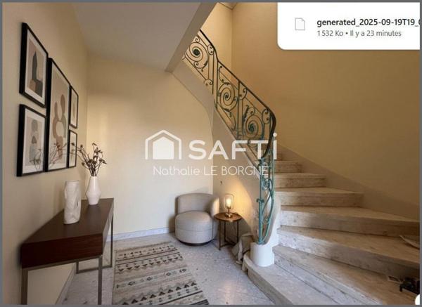 Très bel appartement  avec jardin et garage