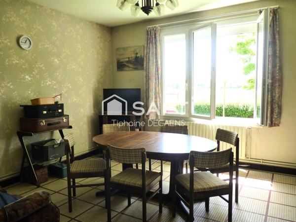 Maison 3 Chambres, grand jardin, cave, garage et dependance type atelier