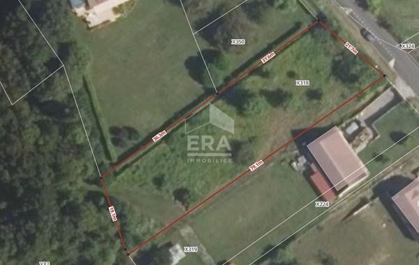Terrain Montarlot 1235 m2