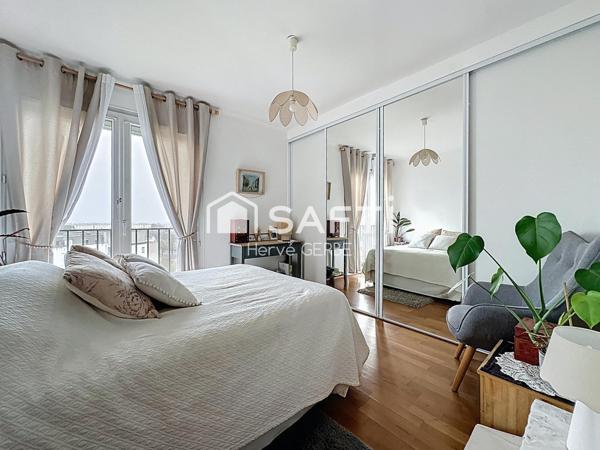 Beau T3/T4 lumineux avec balcon, cave et box fermé