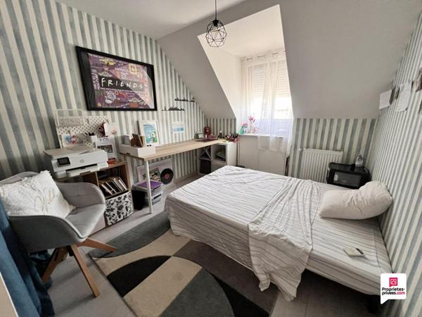 (78440) GARGENVILLE, Maison  5 pièce(s) 110 m2, 3 chambres, garage et jardin, DPE A