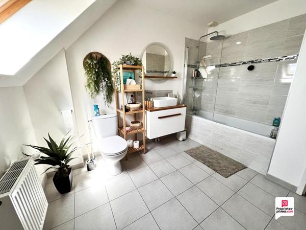 (78440) GARGENVILLE, Maison  5 pièce(s) 110 m2, 3 chambres, garage et jardin, DPE A