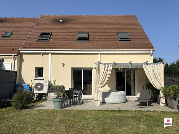 (78440) GARGENVILLE, Maison  5 pièce(s) 110 m2, 3 chambres, garage et jardin, DPE A