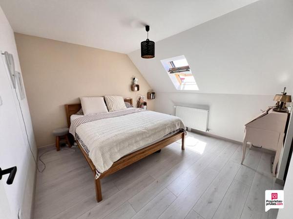 (78440) GARGENVILLE, Maison  5 pièce(s) 110 m2, 3 chambres, garage et jardin, DPE A