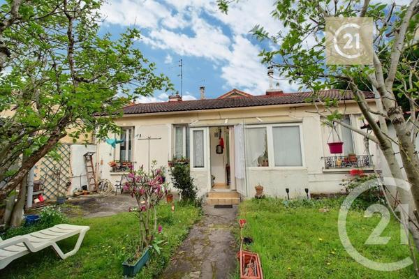 Maison à vendre  2 pièces - 48 m2 LES PAVILLONS SOUS BOIS - 93