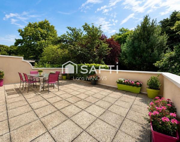 3 pièces avec terrasse XXL et vue verdoyante