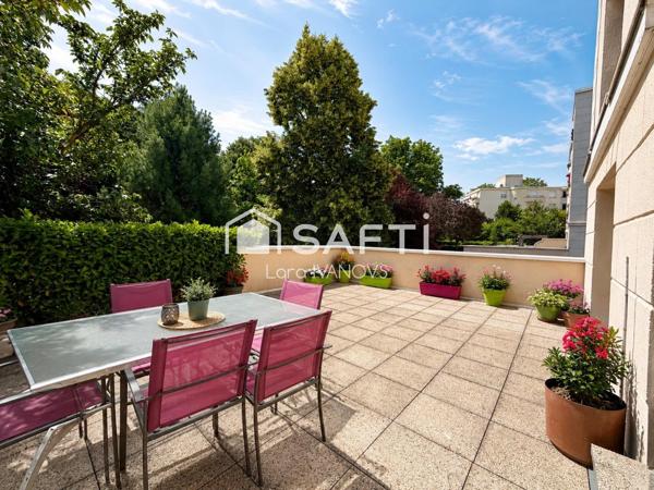 3 pièces avec terrasse XXL et vue verdoyante