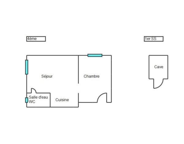 Appartement à vendre 2 pièces 25 m² Paris 11