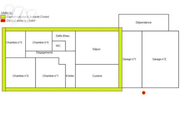TOURS NORD - PLAIN PIED NON MITOYEN - 4 CHAMBRES- 2 GARAGES