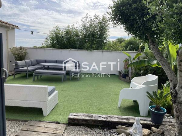 BEAU PAVILLON DE 5 CHAMBRES ET GARAGE + JARDIN ET PISCINE A FORS