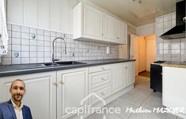 Appartement T4 67 m² – 3 chambres – Balcon – Cave – Chalon-sur-Saône
