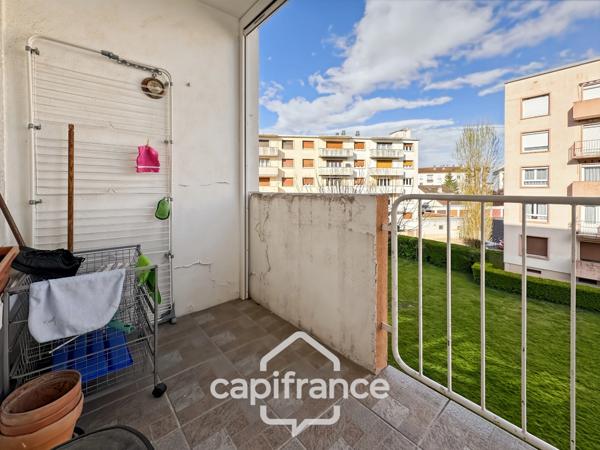 Appartement T4 67 m² – 3 chambres – Balcon – Cave – Chalon-sur-Saône