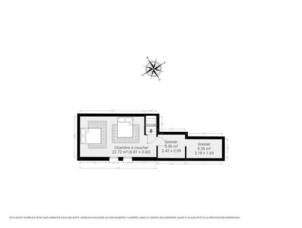 Vente                                                      Maison
                        
                     3 pièces                      72 m2                     à Le Bugue