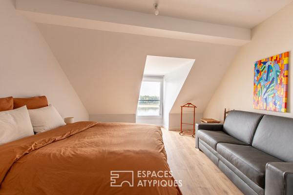 Authentique maison de bourg avec vue Loire