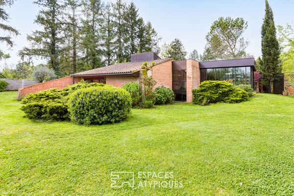Maison d’architecte avec piscine dans un cadre exceptionnel