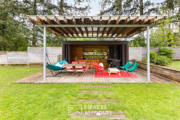 Maison d’architecte avec piscine dans un cadre exceptionnel